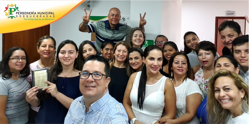 Personera reconoce la labor de sus funcionarios 2019